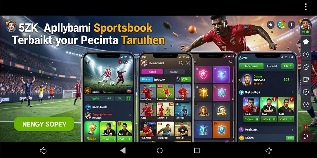Tangkapan layar 5ZK menampilkan antarmuka pengguna taruhan yang responsif.