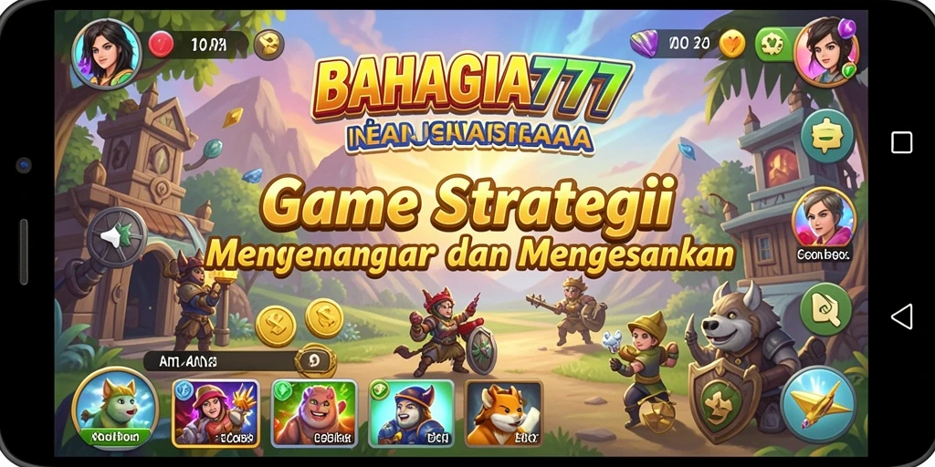 Tampilan gameplay BAHAGIA777 yang kompetitif dan menantang.