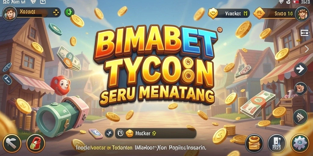 Tampilan gameplay menakjubkan dari BIMABET dengan elemen Tycoon.