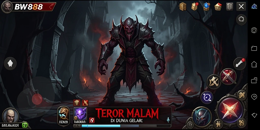 Tampilan gameplay BW888 yang mencekam dan penuh aksi.