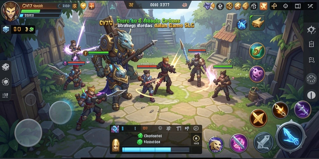 Tampilan gameplay epik dalam CV777 yang menampilkan strategi yang mendebarkan.
