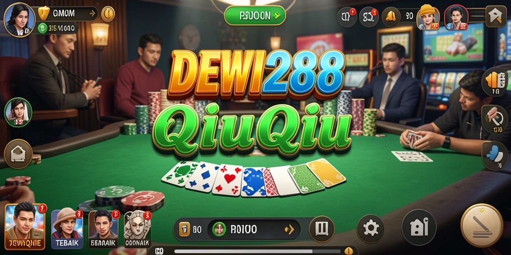 Tampilan gameplay DEWI288 yang menarik dan penuh aksi QiuQiu.