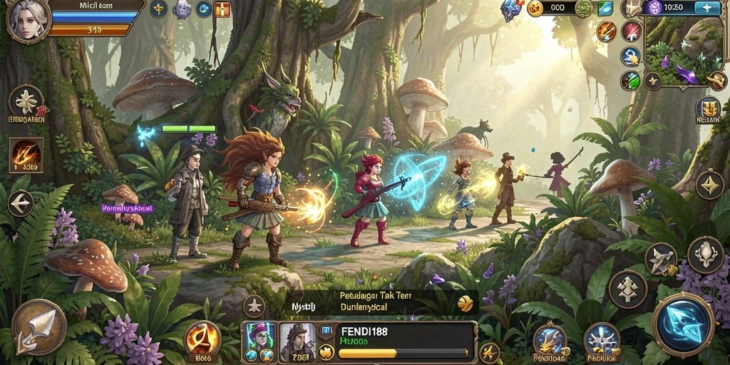 Gameplay FENDI188 yang seru di dunia petualangan.