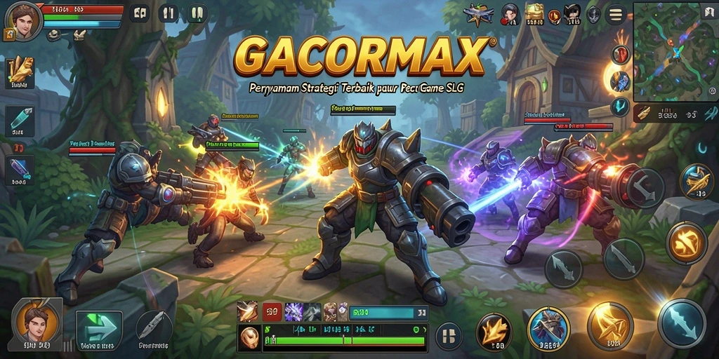 Tampilan gameplay GACORMAX yang mendebarkan dan strategis.