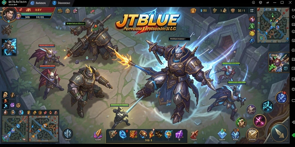 Tampilan menarik dari gameplay JTBLUE yang memikat pemain.