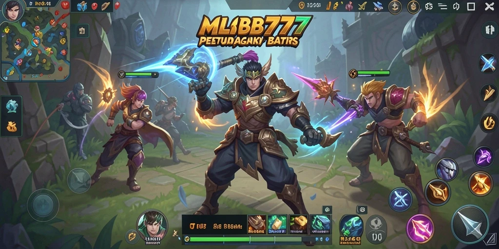Tampilan menyeramkan dari gameplay MLBB777 yang memikat.