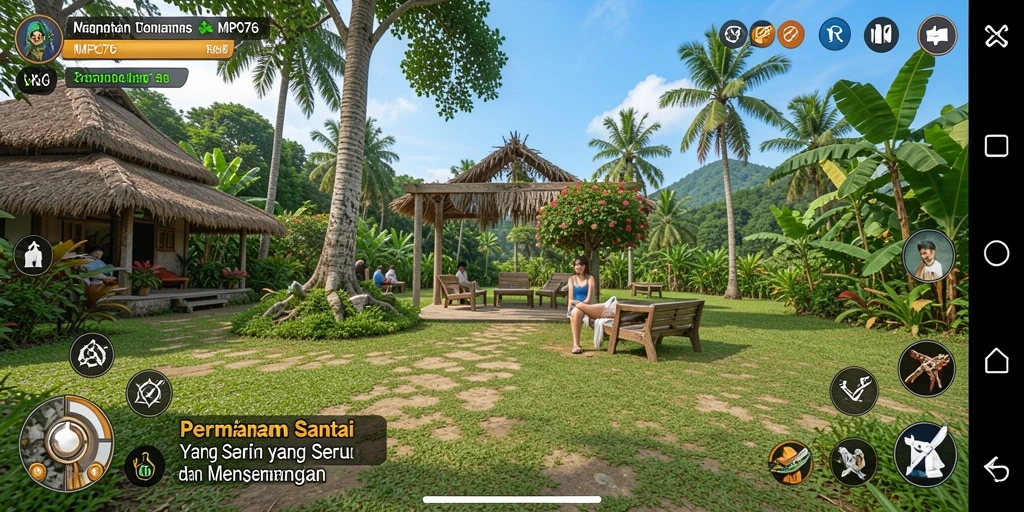 Tampilan gameplay MPO76 yang penuh warna dan menyenangkan.