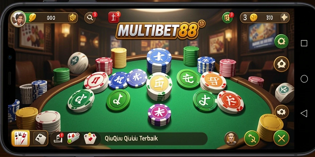Screenshot gameplay QiuQiu dari MULTIBET88 yang menampilkan aksi seru.