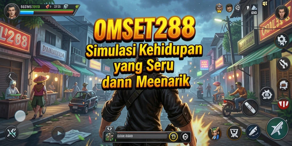 Tampilan gameplay yang menarik dari OMSET288 dengan berbagai karakter.
