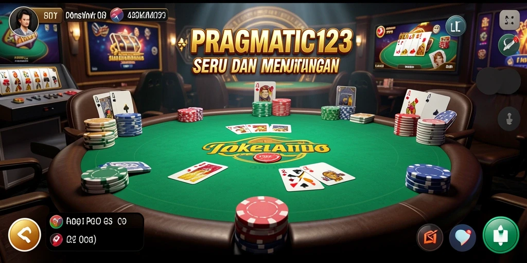 Tampilan gameplay Poker PRAGMATIC123 yang menarik dan interaktif.