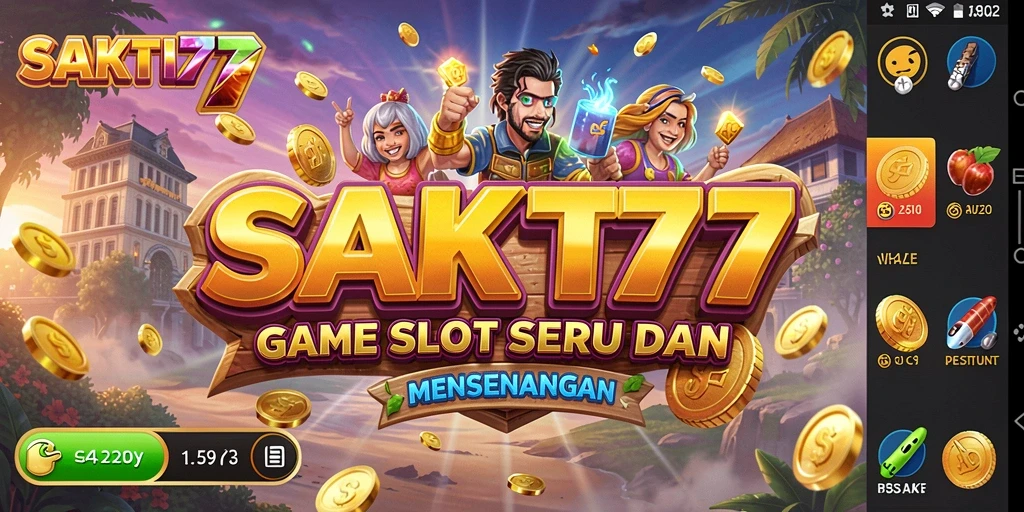 Tampilan gameplay Slot SAKTI77 yang mengasyikkan dan menantang.