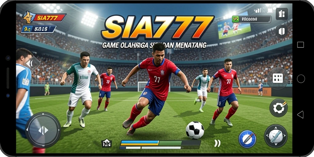 Screenshot gameplay SIA777 menampilkan pertandingan olahraga yang seru.