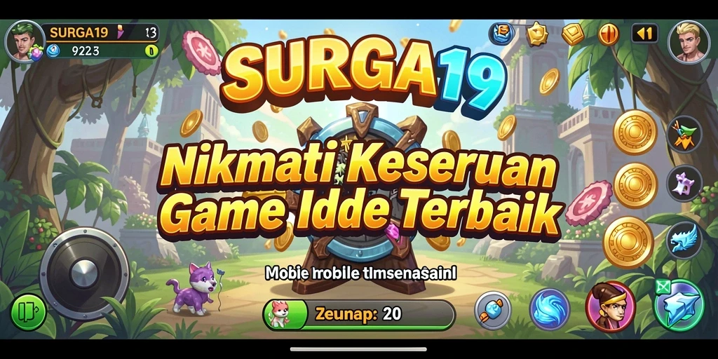 Tampilan gameplay SURGA19 yang menarik dan interaktif