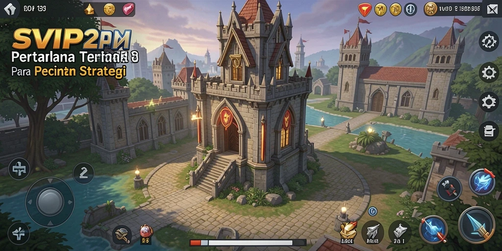 Screenshot gameplay SVIP2 menampilkan aksi pertahanan yang mendebarkan.