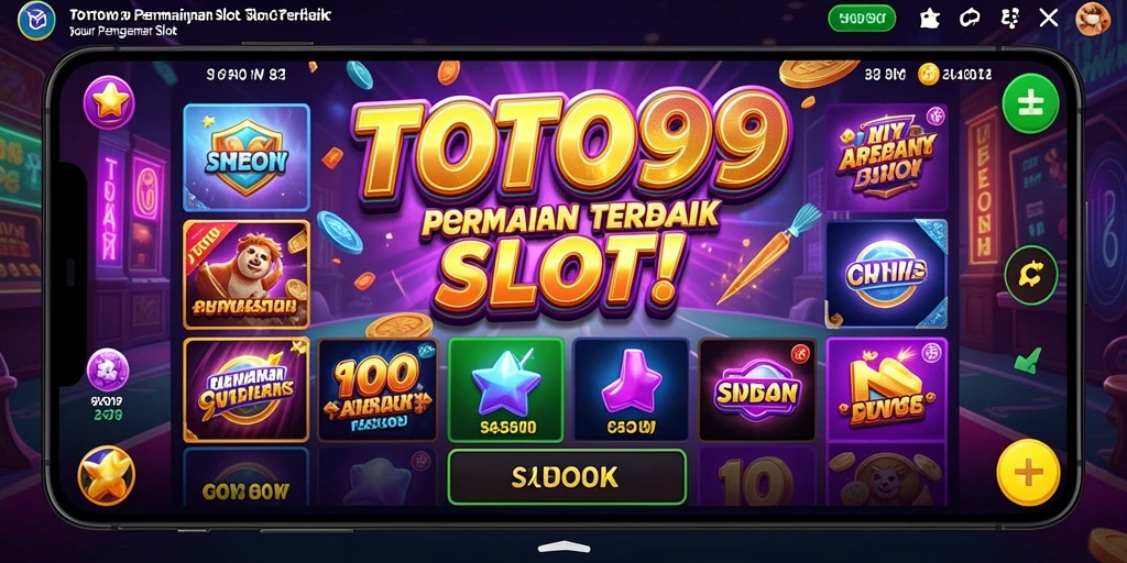 Tampilan menarik dari permainan slot di TOTO99